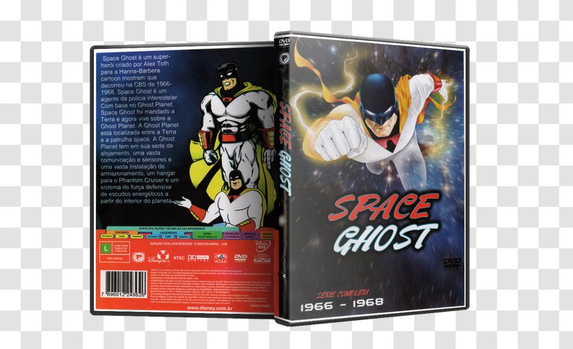 Space Ghost Action & Toy Figures DVD STXE6FIN GR EUR - Dvd Transparent PNG