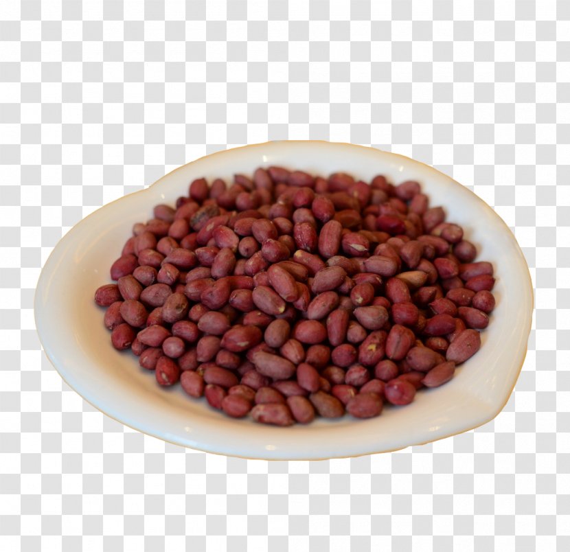 Deep-fried Peanuts Bean - Product Fried In A Plate Transparent PNG