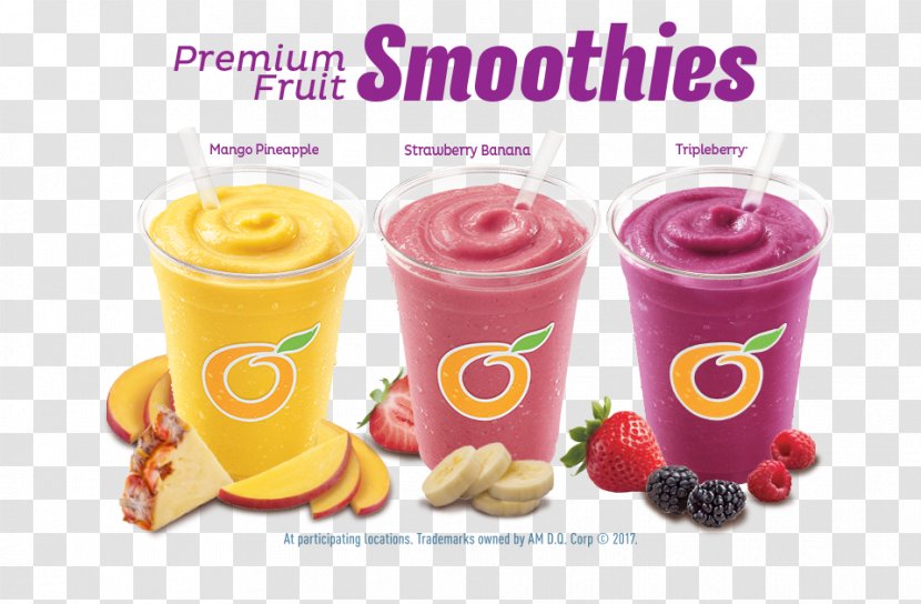 Milkshake Smoothie Ice Cream Juice Dairy Products - Orange Transparent PNG