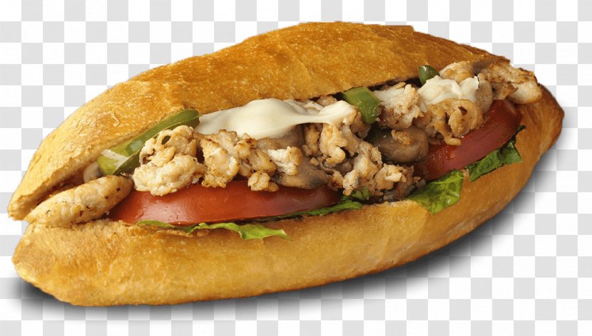 Submarine Sandwich Chicken Hot Dog Cheesesteak - Cheese Transparent PNG