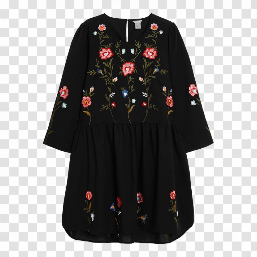 Little Black Dress Fashion Tunic Sleeve - Moda Transparent PNG