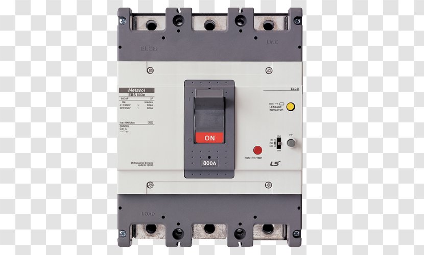 Circuit Breaker Electrical Network Electricity Blindleistung Industry - Electronic Device - Ores Transparent PNG