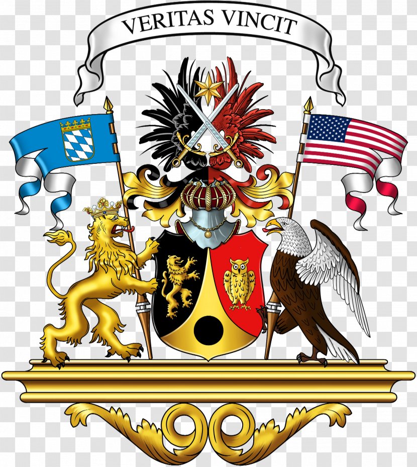 Heraldry Coat Of Arms Munich Illustration Escutcheon - Baron Banner Transparent PNG