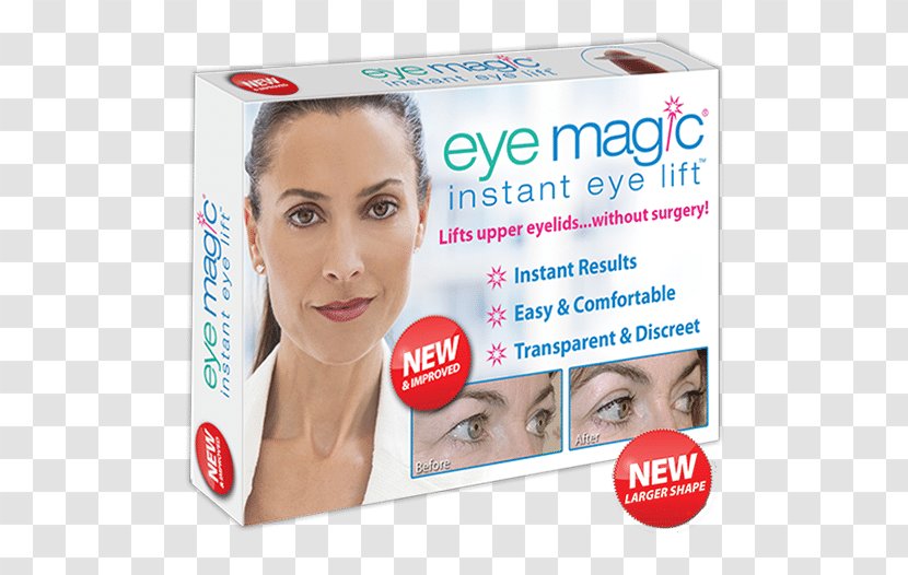 Adhesive Tape Eyelid Glue Blepharoplasty - Face - Magic Eye Transparent PNG