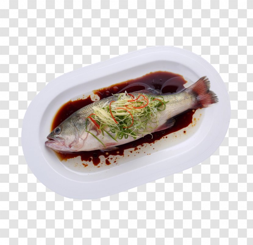European Perch Cantonese Cuisine Fish Eating Dish - Steamed In Field Transparent PNG