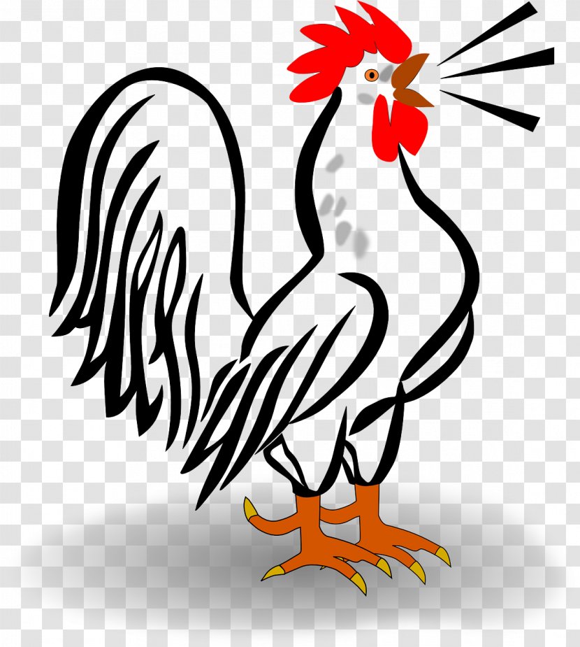 Clip Art Rooster Chicken Image Vector Graphics Transparent PNG