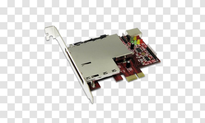 TV Tuner Cards & Adapters ExpressCard Network PCI Express Solid-state Drive - Electronic Device - Cardbus Transparent PNG