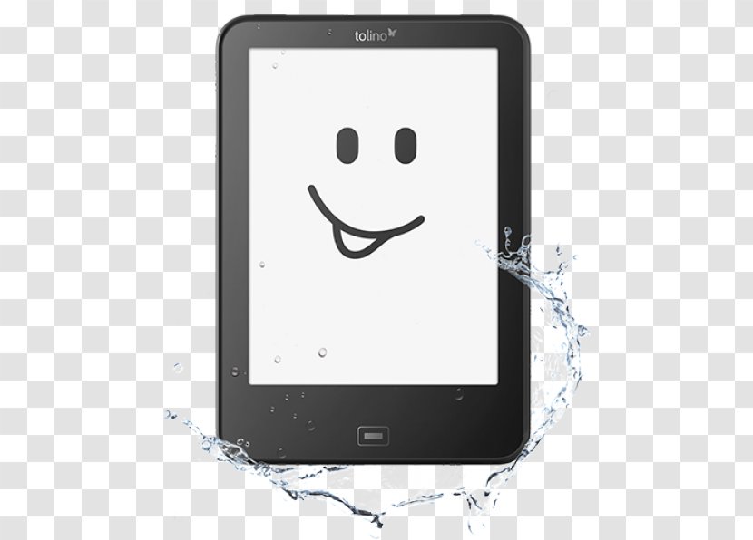 Tolino Vision 4 HD 3 Shine 2 E-Readers - Portable Communications Device - Water Protection Transparent PNG