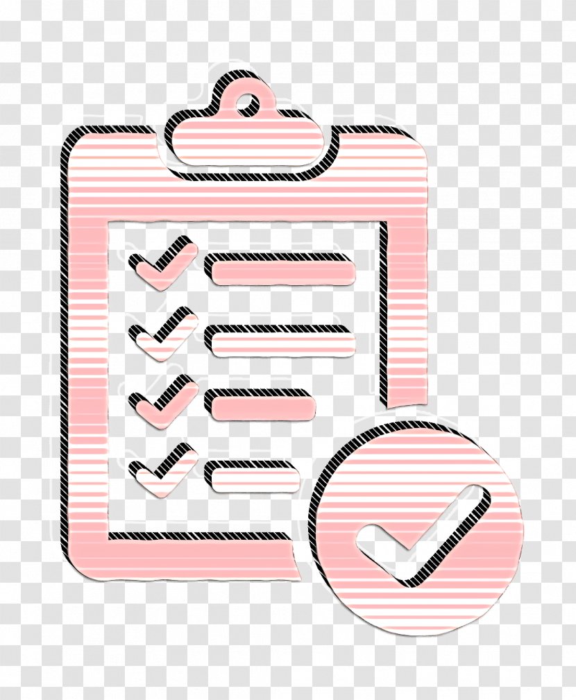 Delivery Icon - Pink - Meter Transparent PNG