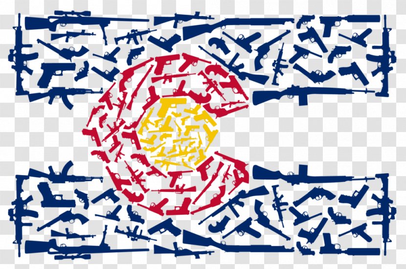 Gun Laws In Colorado Firearm Concealed Carry Flag Of - United States Transparent PNG