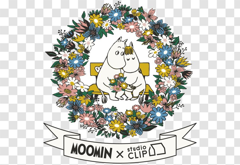 Stinky Moomins Floral Design Art - Artwork - Moomin Transparent PNG