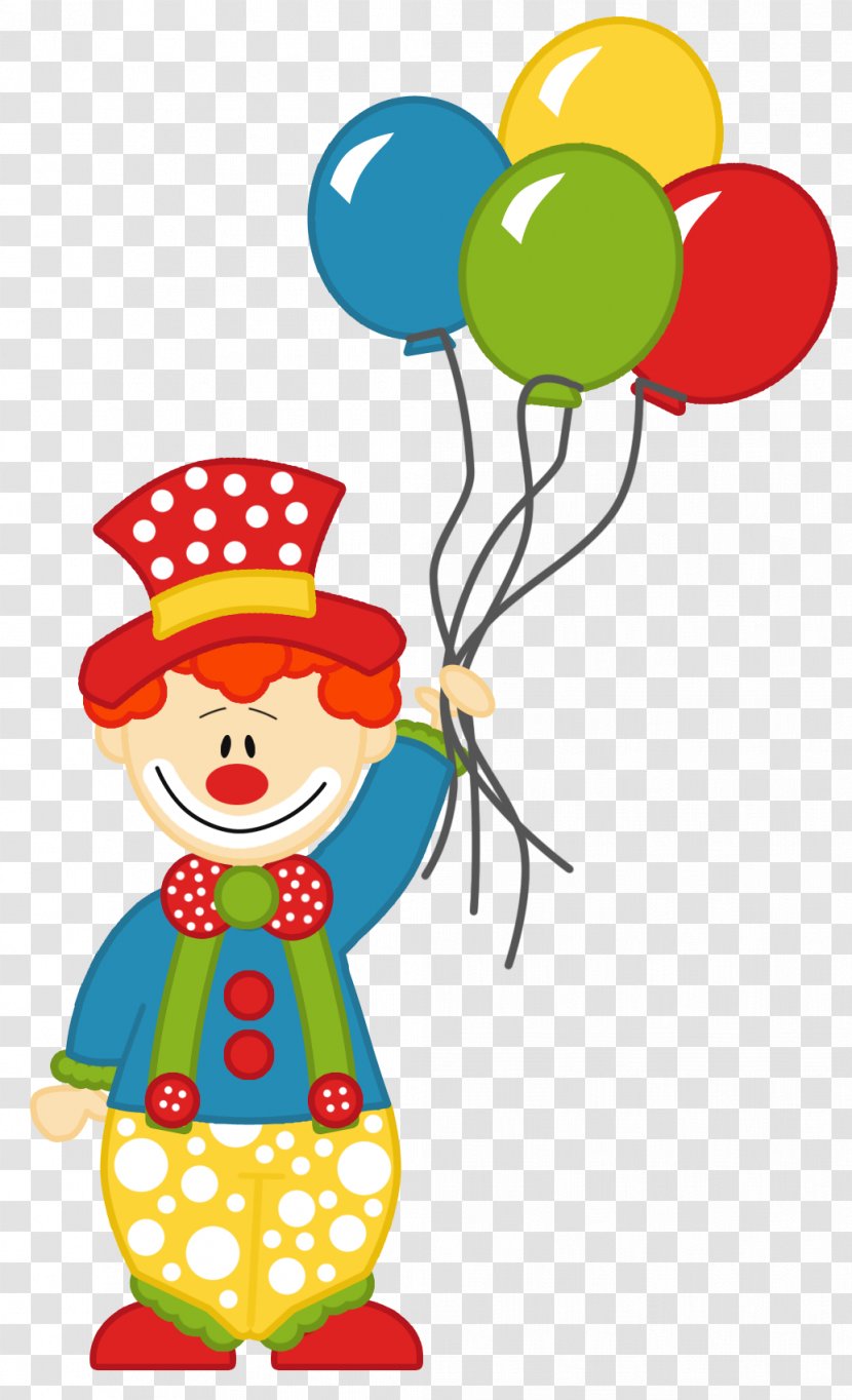 Clown Circus Clip Art - Decoupage Transparent PNG