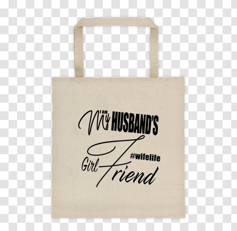 Tote Bag Product Design Material Brand - White - Husband And Wife Wedding Transparent PNG