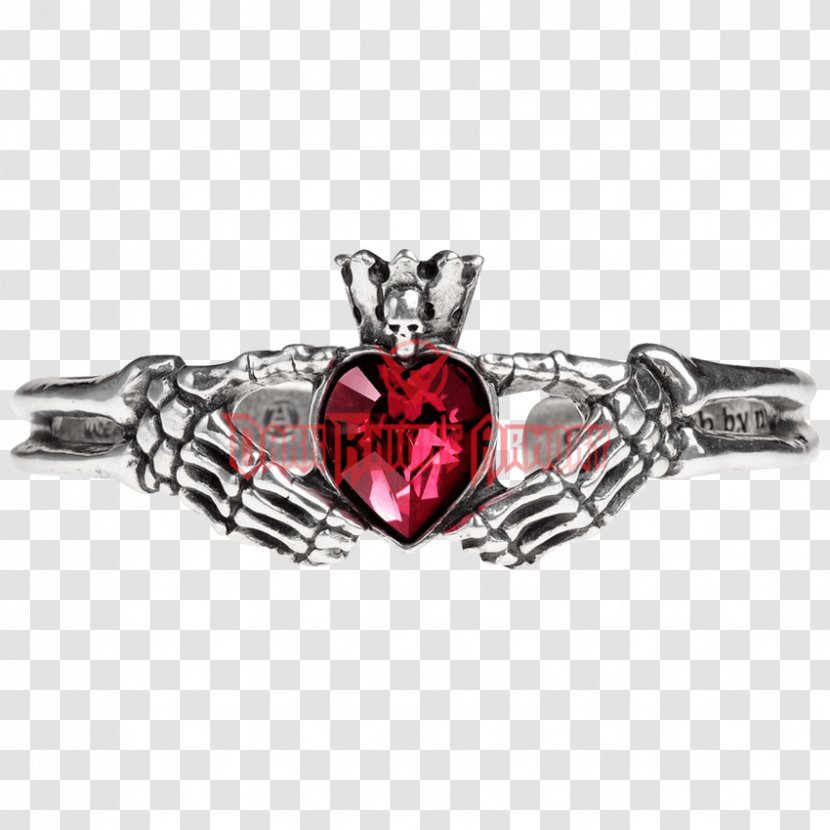 Claddagh Ring Bracelet Jewellery Gothic Fashion Clothing - Accessory Transparent PNG