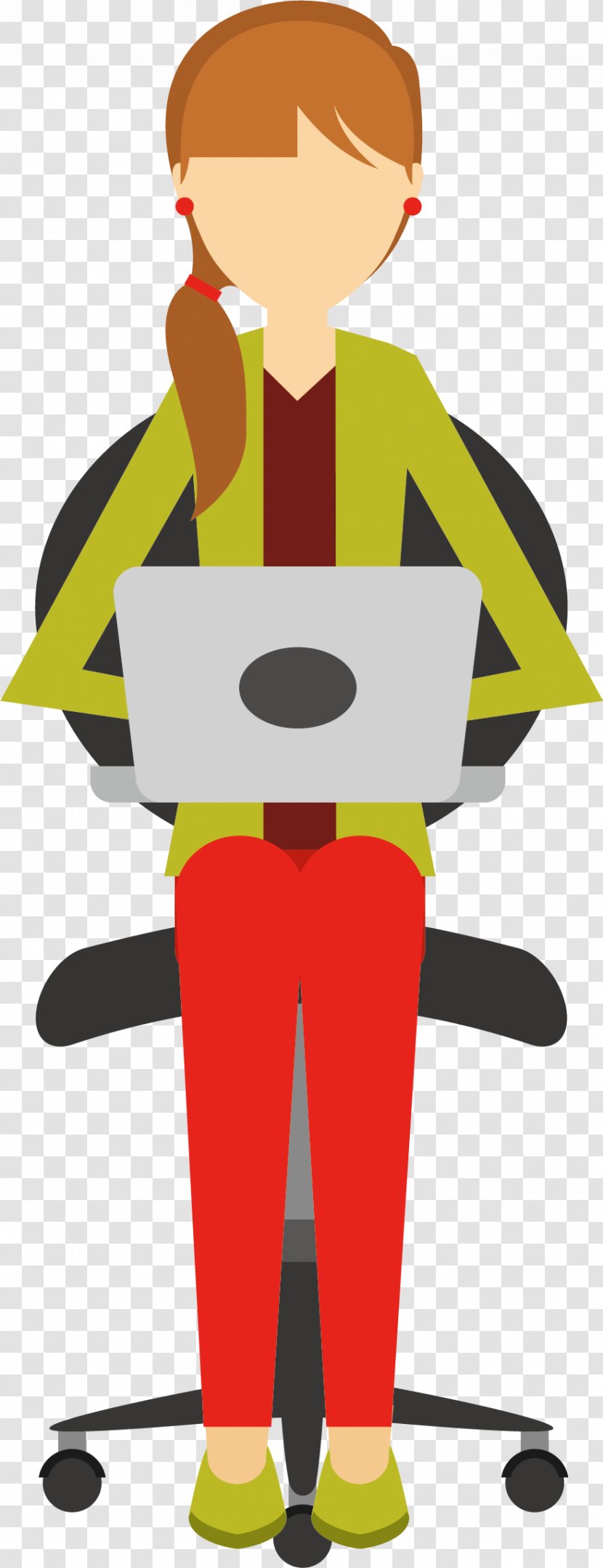 Computer Programming Animation - Boy - Golden Week Festival Characters Transparent PNG