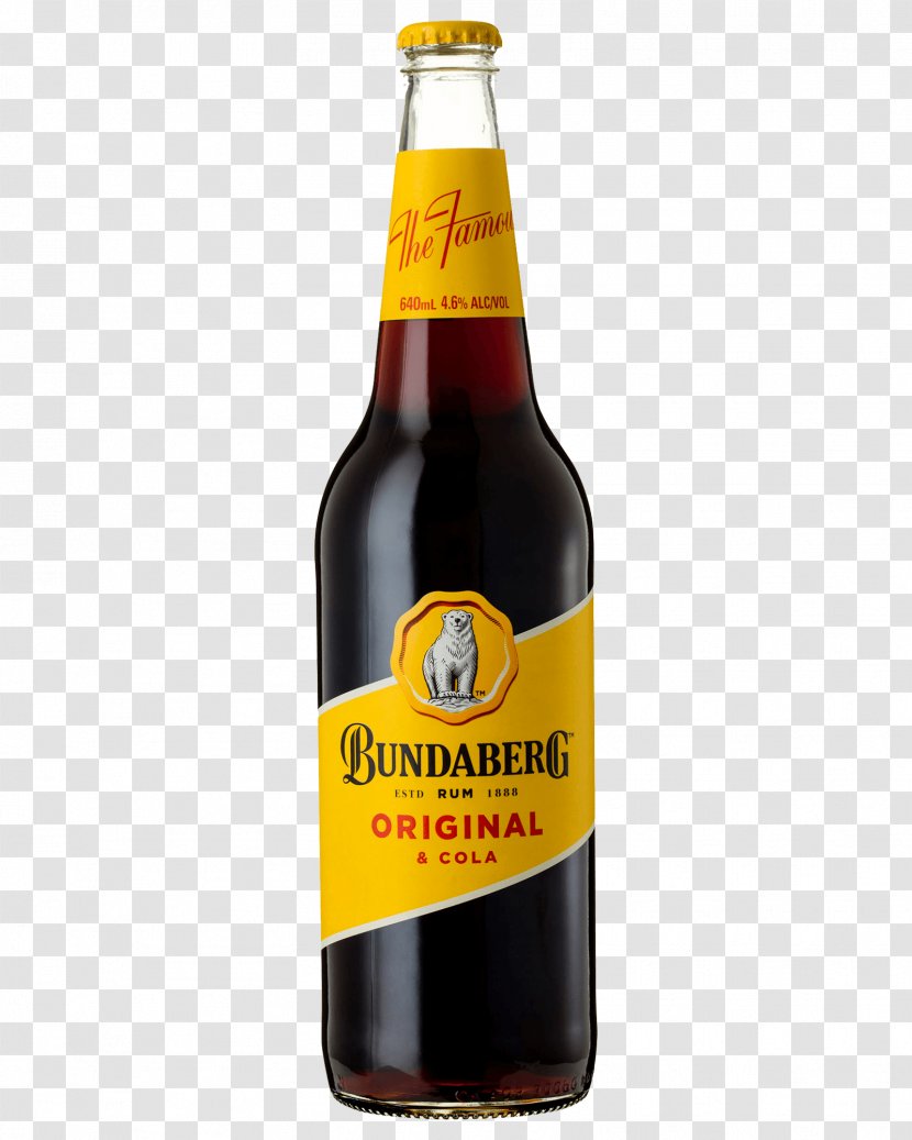 Ale Bundaberg Rum Beer Fizzy Drinks - Glass Bottle - And Coke Transparent PNG