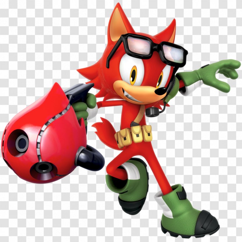 Sonic Forces The Hedgehog Sega Gadget - Animal Figure - Custom Transparent PNG