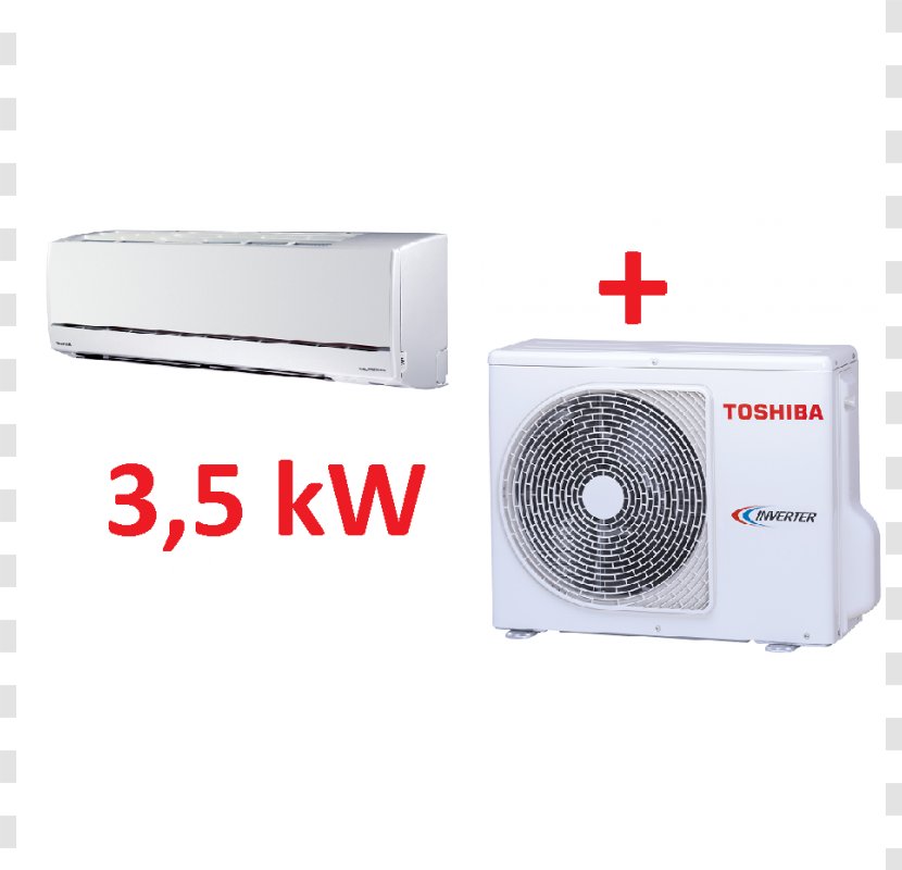 Inverterska Klima Air Conditioner Сплит-система Toshiba Power Inverters - Climatiseur Transparent PNG