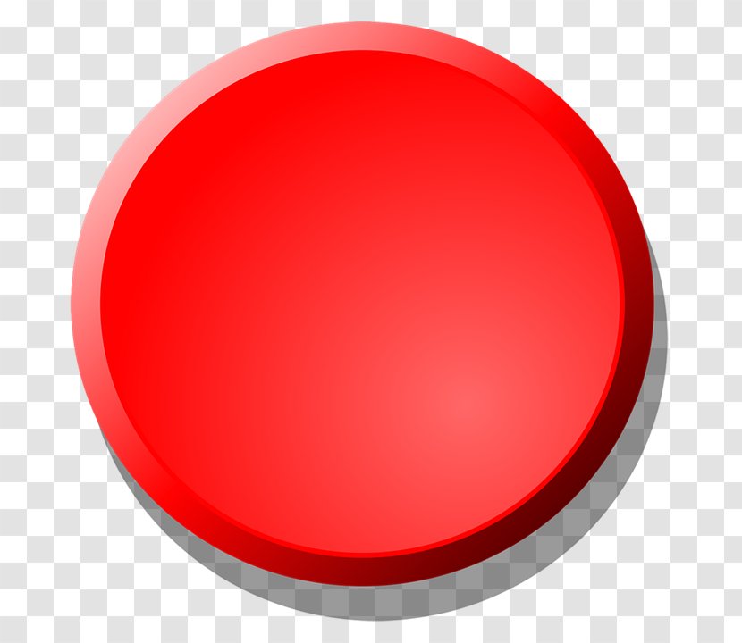 Red Circle - Button Transparent PNG