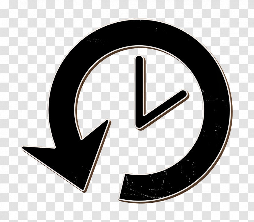 Clock Back With Circular Arrow Icon Arrows Icon Back Icon Transparent PNG
