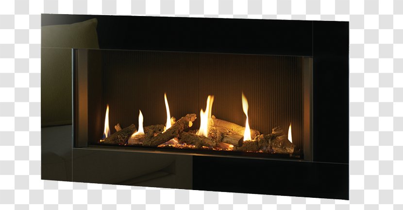 Hearth Fireplace Insert Flue - Gas Stove Flame Transparent PNG