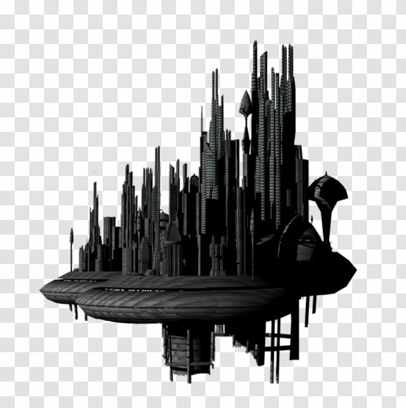Building DeviantArt Science Fiction - Fantasy City Transparent Image Transparent PNG