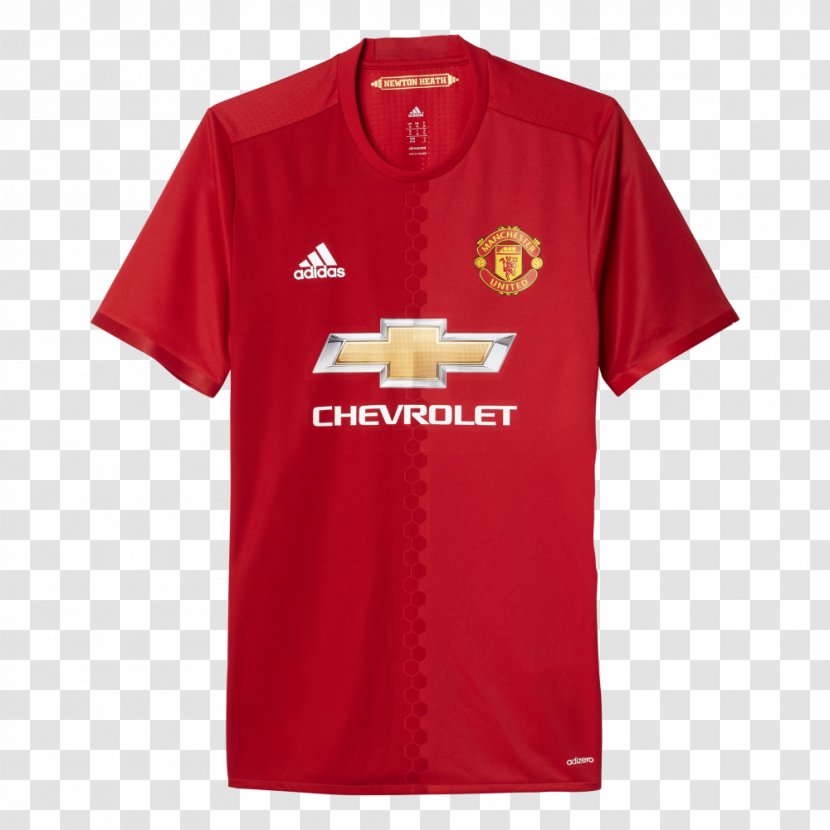 2016–17 Manchester United F.C. Season Premier League Old Trafford Jersey - Fc - Adidas Transparent PNG