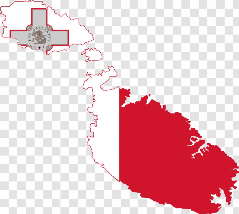 Flag Of Malta Geography Map - Flower - Europe Transparent PNG