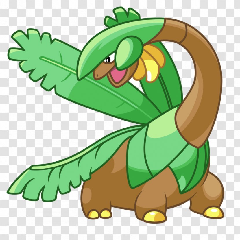 Pokémon FireRed And LeafGreen Ruby Sapphire Emerald Tropius Sprite - Plant Transparent PNG