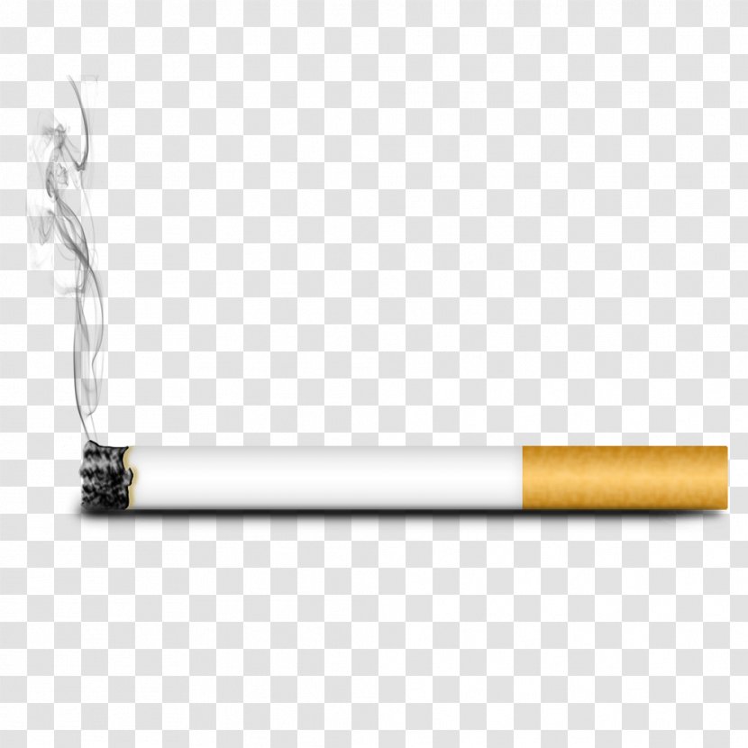 Cigarette Tobacco Clip Art - Silhouette Transparent PNG