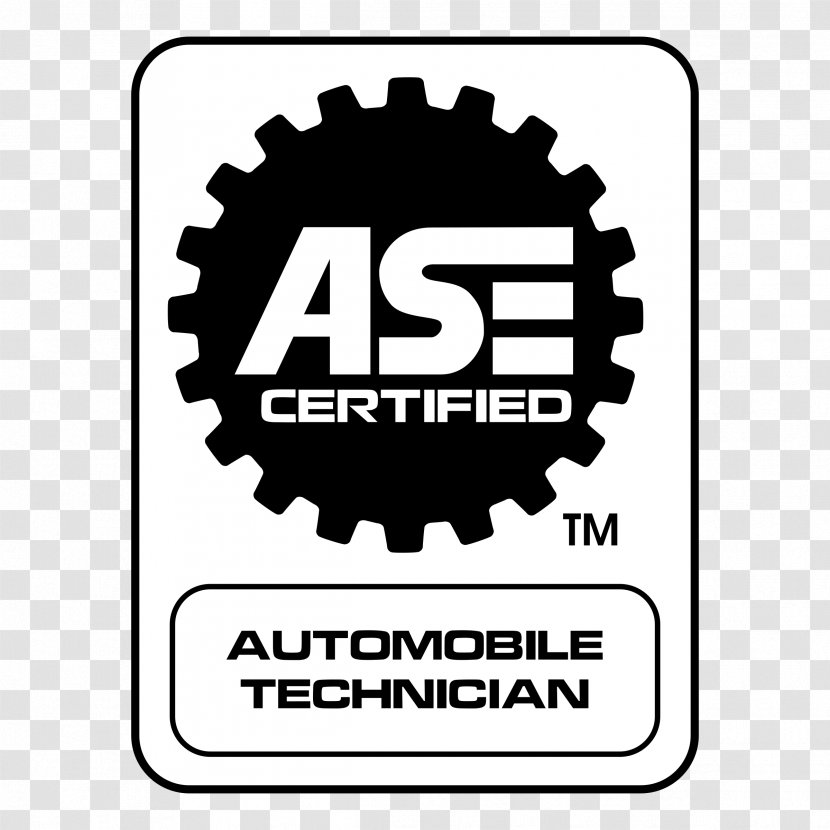 Automotive Service Excellence Car Automobile Repair Shop Logo Auto Mechanic - Text Transparent PNG