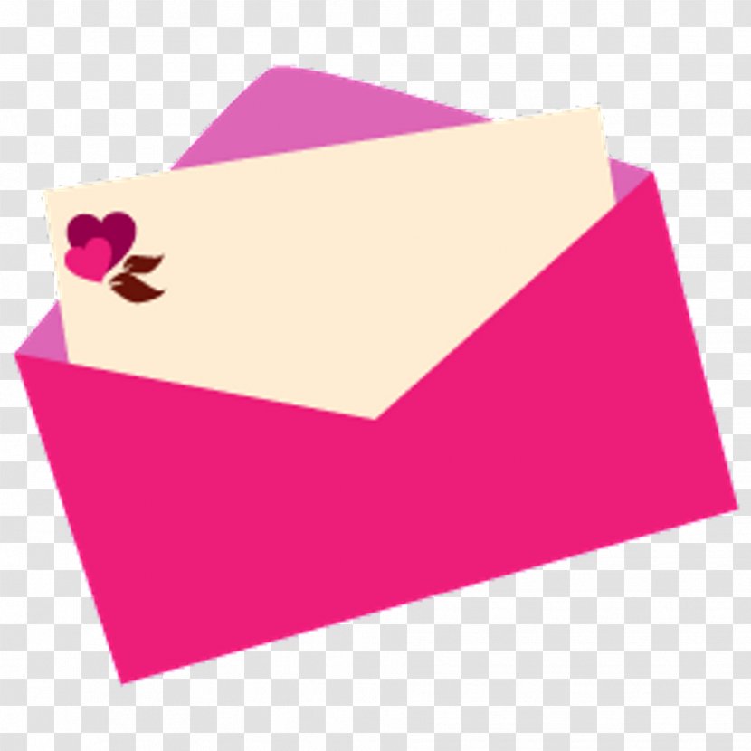 Love Letter Romance - Pink - Watercolor Wedding Invitation Transparent PNG