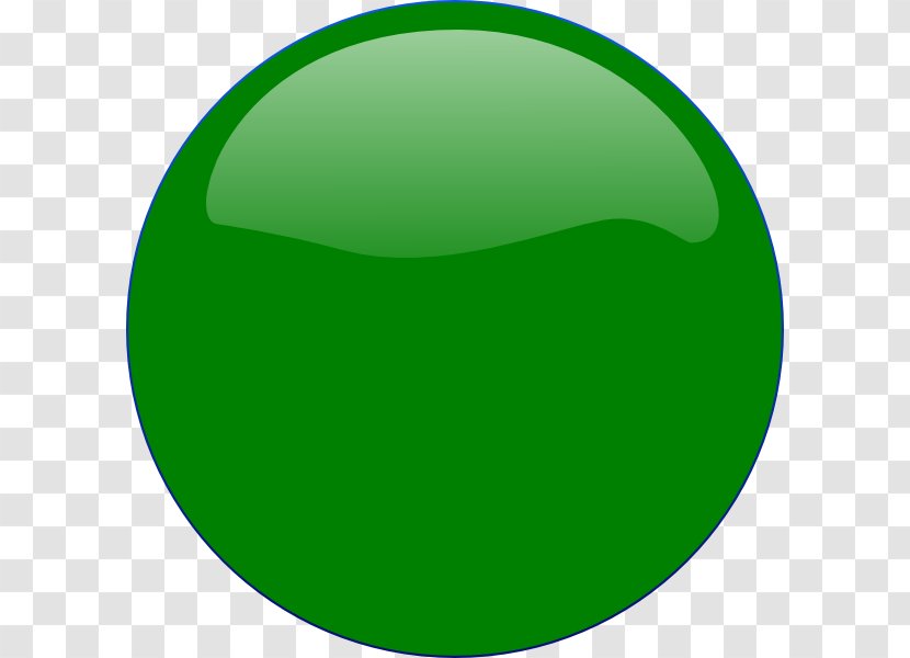 Clip Art - Symbol - Green Circle Icon Transparent PNG