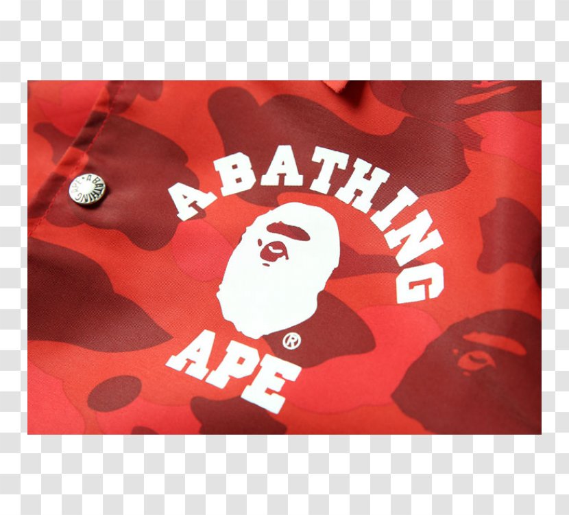 A Bathing Ape Red X-Large Brand Jacket - Blue - Adidas Transparent PNG