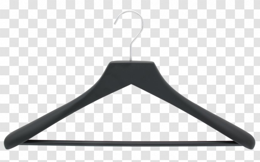 Clothes Hanger Clothing Wood Armoires & Wardrobes Overcoat - Black - Wooden Transparent PNG