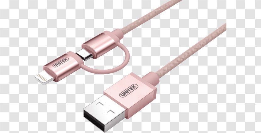 Micro-USB Lightning Electrical Cable USB-C - Data Transfer - Microusb Transparent PNG