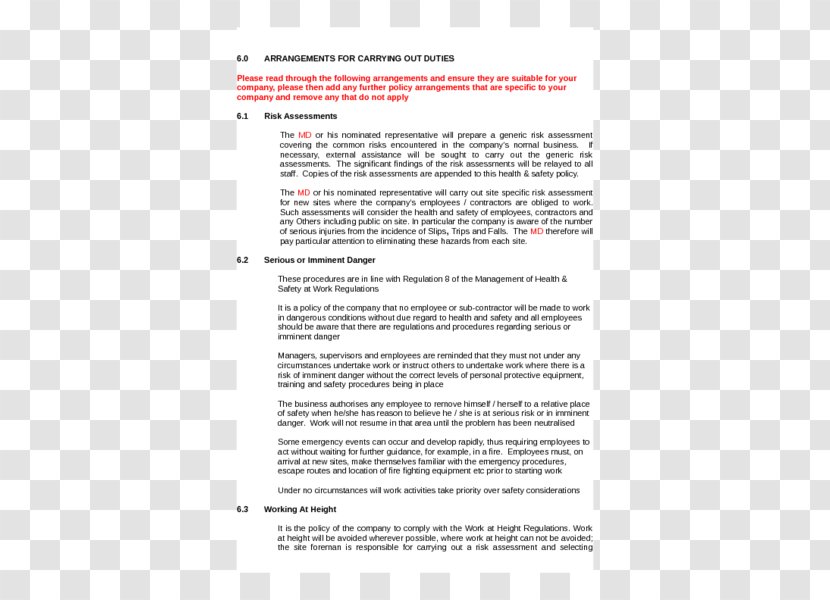 Document Occupational Safety And Health Line - Hs Direct Transparent PNG