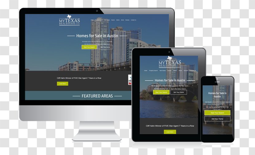 Web Design Real Estate - Multimedia Transparent PNG