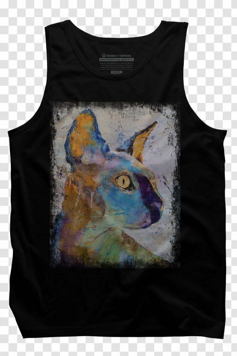 Sphynx Cat Art T-shirt Sphinx Greeting & Note Cards Transparent PNG