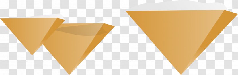 Inverted Pyramid Triangle Computer File - Cone - Three Transparent PNG