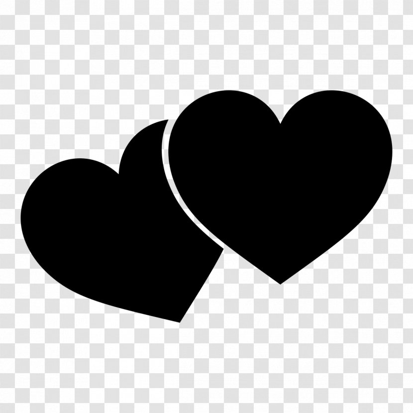 Valentine's Day Heart National Hugging Love 14 February - Black Transparent PNG