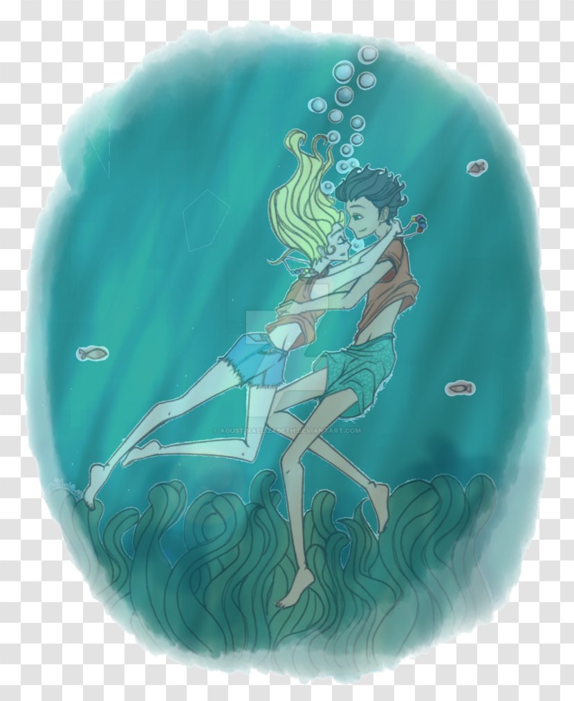 Kiss DeviantArt Fan Art Digital - Percy Jackson Transparent PNG