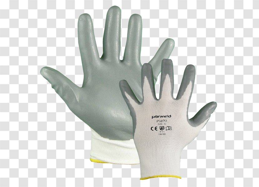 Cycling Glove Cuff Finger Nitrile - Hand Transparent PNG