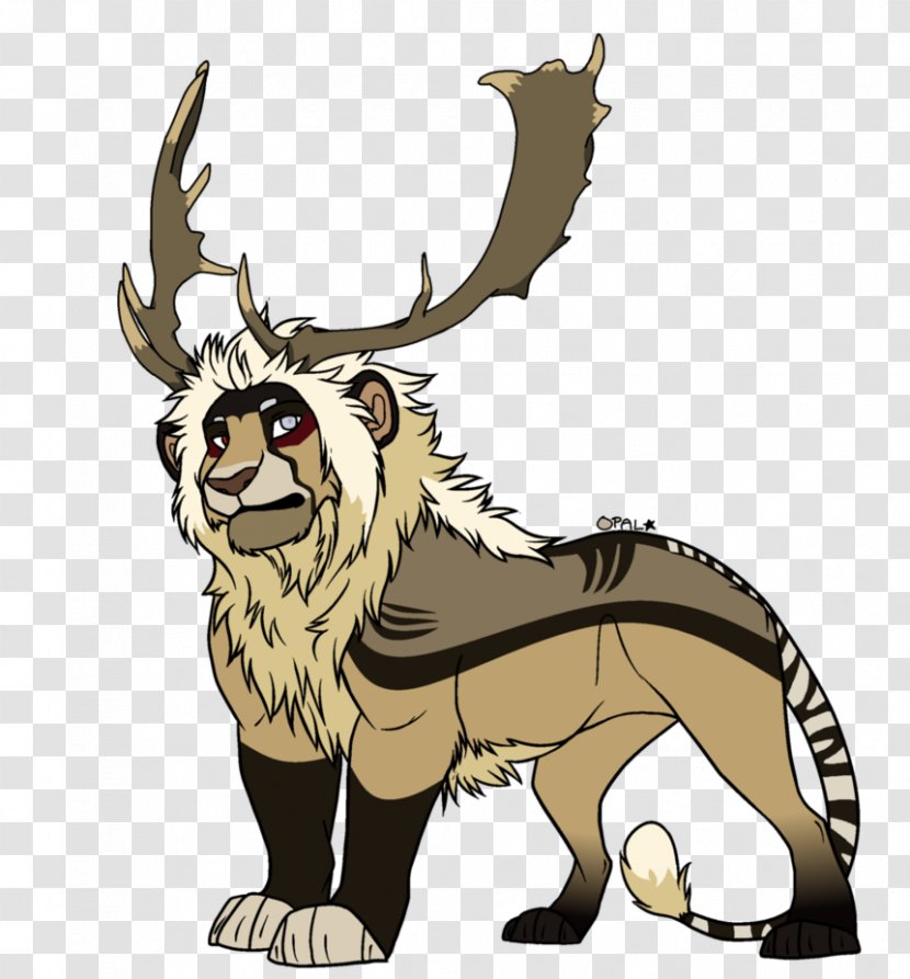 Reindeer Cat Canidae Antler - Like Mammal - Power Horse Transparent PNG