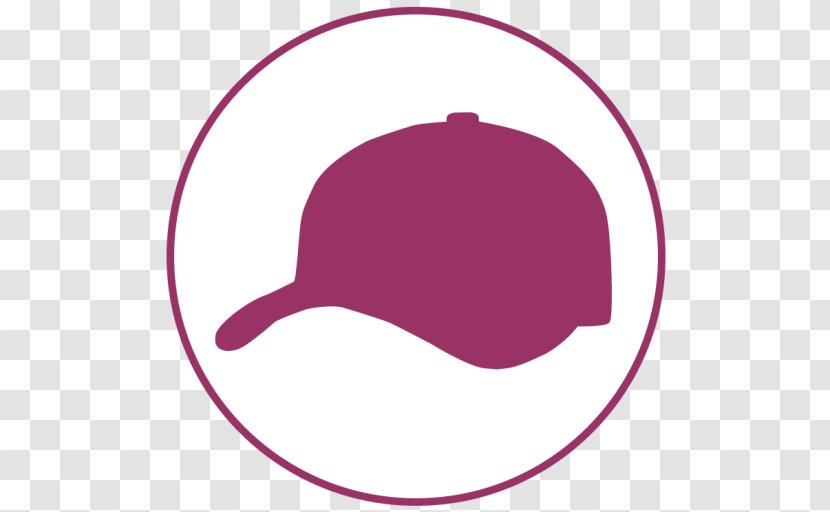 Pink M Line Hat Logo Clip Art Transparent PNG