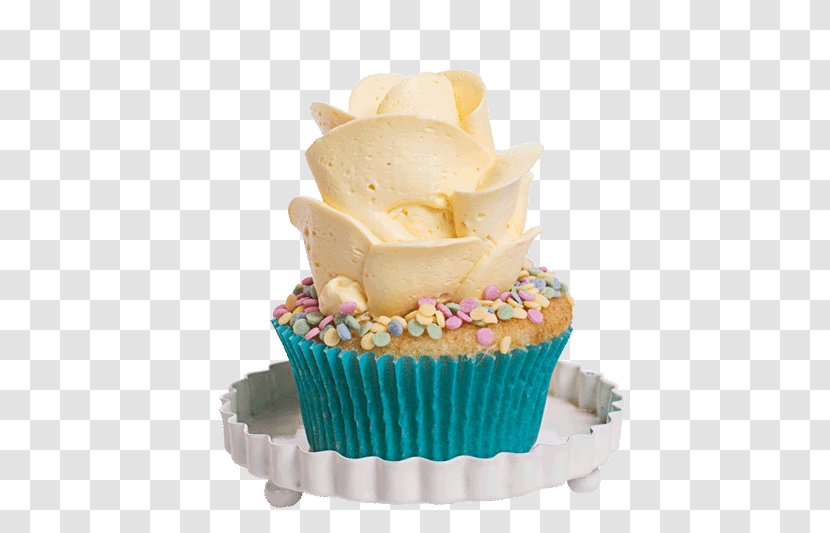 Cupcake Buttercream Muffin Frosting & Icing Cake Decorating - Vanilla Transparent PNG