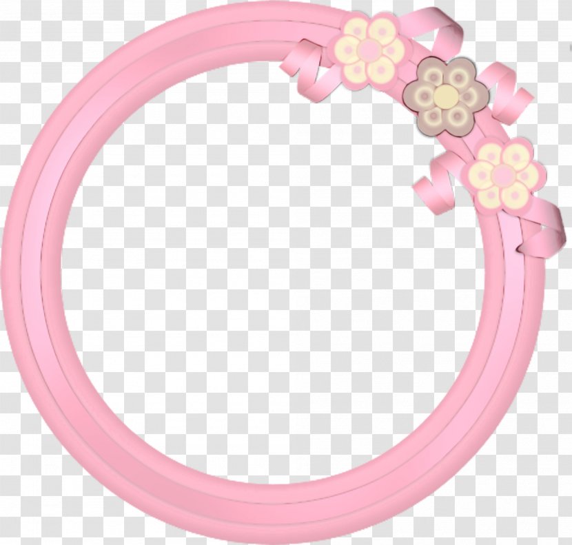 Pink Circle - Body Jewellery - Oval Transparent PNG