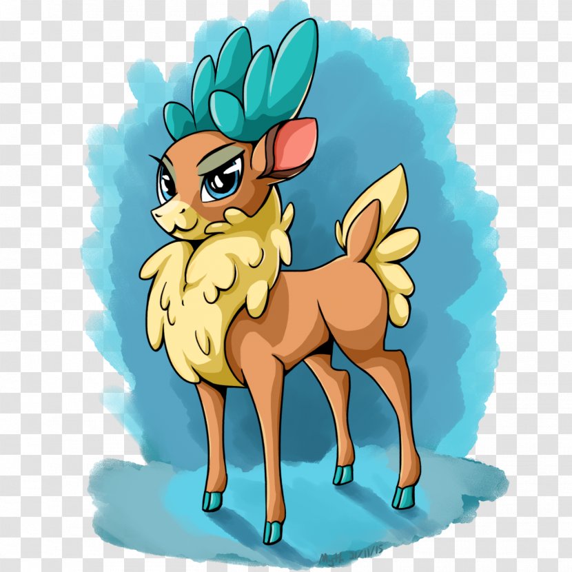 Them's Fightin' Herds Reindeer Velvet Pony Fan Art - My Little Friendship Is Magic - Raindeer Transparent PNG