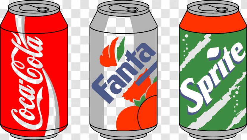 Coca-Cola Soft Drink Clip Art - Coca Cola - Vector Canned Transparent PNG