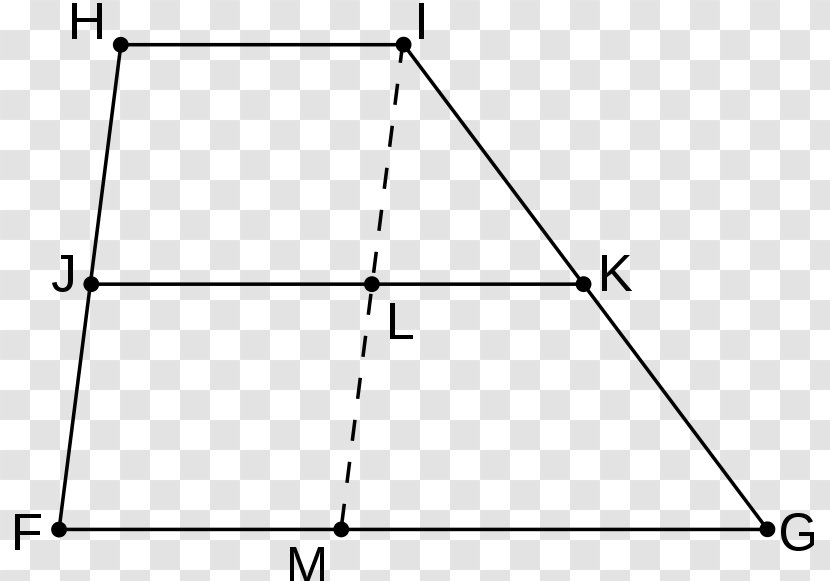 Midpoint Trapezoid Shape Triangle Transparent PNG